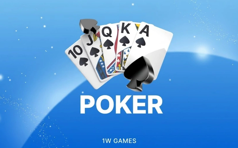 Istu pöytään ja pelaa 1w Poker -sovelluksella muita suomalaisia pelaajia vastaan.