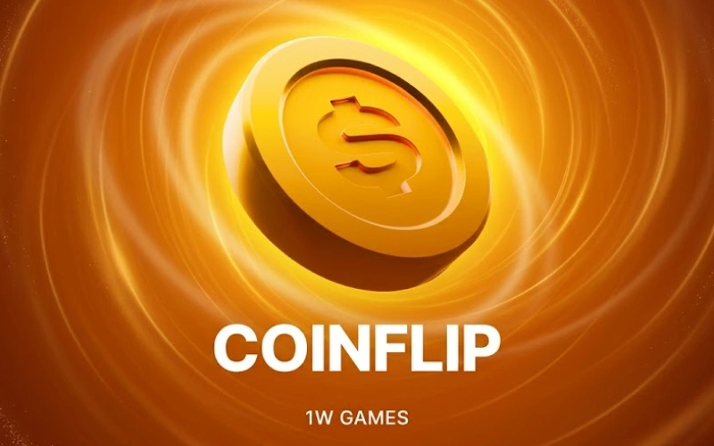 Testaa onneasi ja kokeile nopeaa Coin Flip -peliä 1w-alustalla.